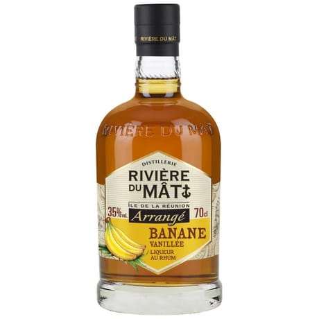 Riviere du mat arrangé banane vanillée 70cl 35%vol