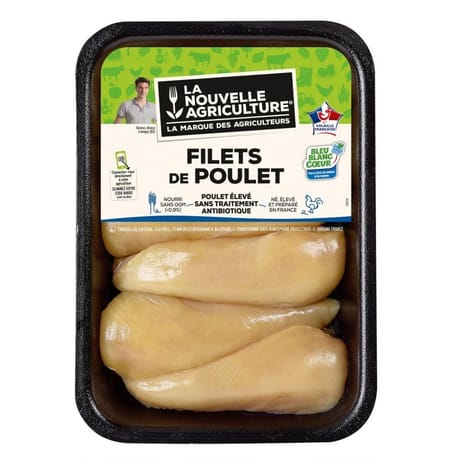 La Nouvelle Agriculture filet de poulet x6