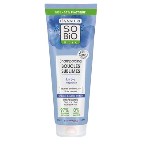 So bio shampoing cheveux bouclés lin 250ml