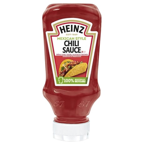 Heinz sauce chili burger flacon souple 245g