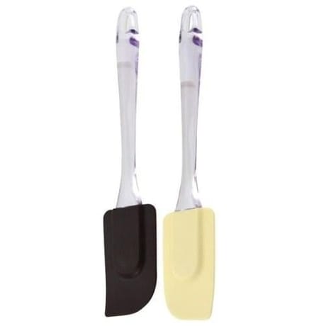 Spatule pâtisserie silicone vanille chocolat