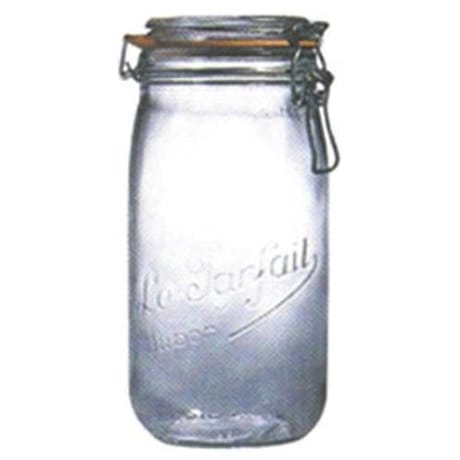 Le parfait Lot de 6 bocaux de 1.5l
