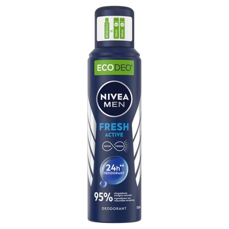 Nivéa men déodorant homme anti-odeurs fresh active spray