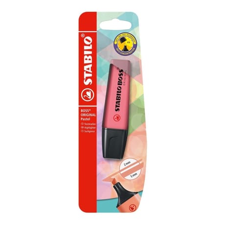 Stabilo surligneur boss original pastel - petale de rose