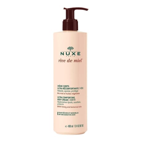 Nuxe rêve de miel crème corps ultra-réconfortante 48h 400ml