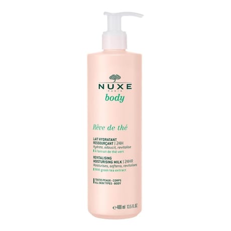 Nuxe rêve de thé lait hydratant ressourçant corps 24h 400ml