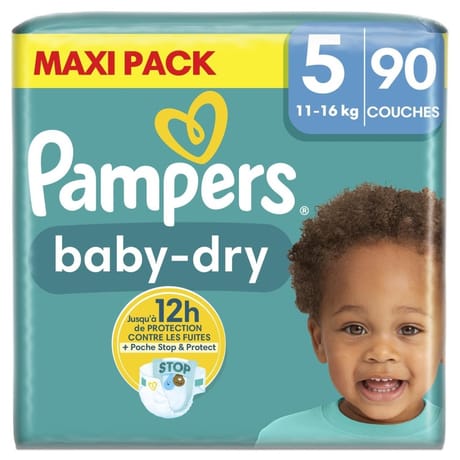Pampers baby dry maxi t5 x90
