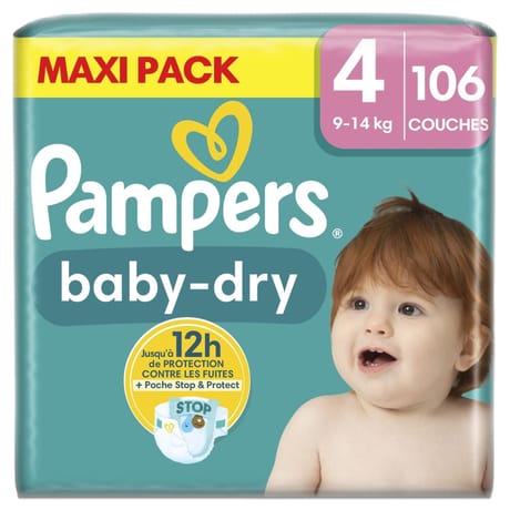 Pampers baby dry maxi t4 x106