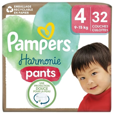Pampers harmonie pants geant t4 x32