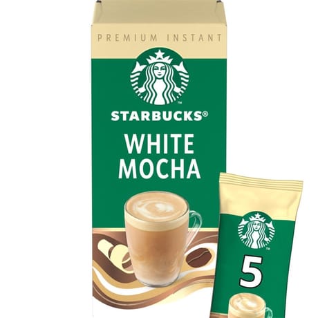 Starbucks soluble white mocha 5 sticks 24g - 120g