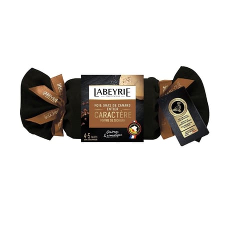 Labeyrie foie gras de canard entier du sud ouest torchon 170g caractère