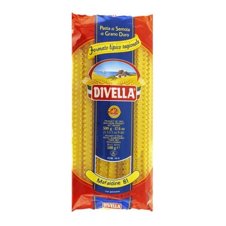 Divella Pâtes italiennes Mafaldine n81-  500g