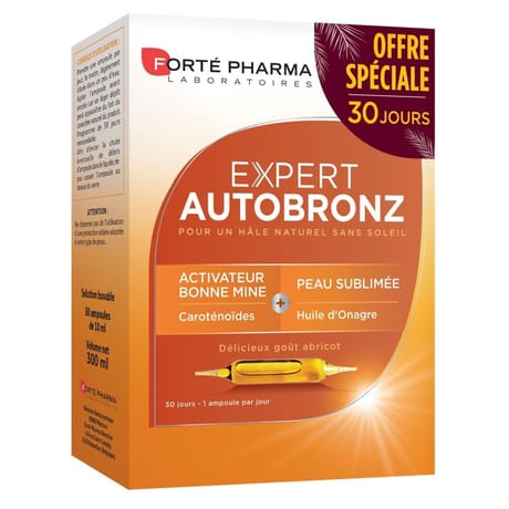 Forté pharma ampoule expert autobronz  x30