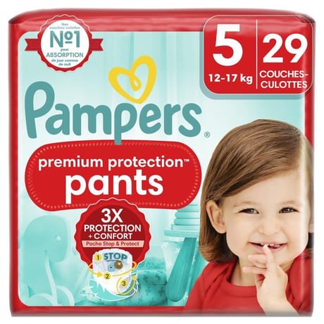 Pampers premium protection pants couches culottes taille 5 x29