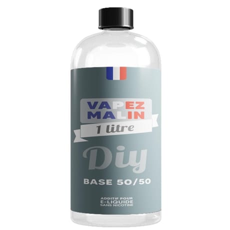 Base 50/50 1 Litre - Vapez Malin