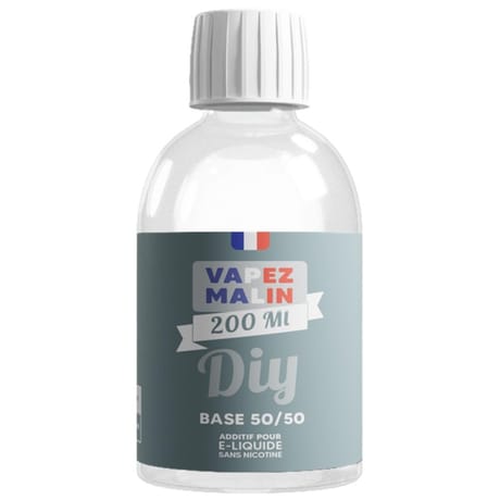 Base 50/50 200 ml (capacité 250ml) - Vapez Malin