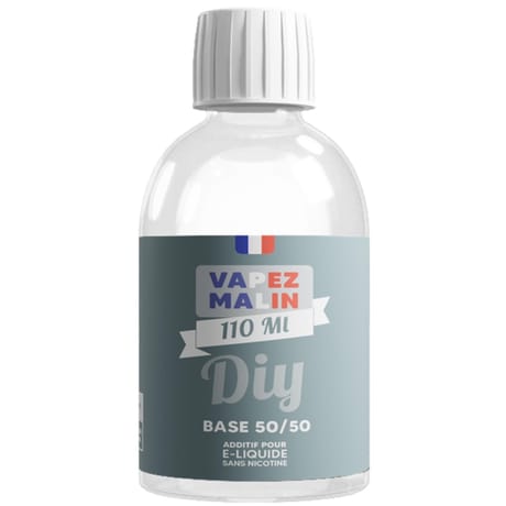 Base 50/50 110 ml (capacité 250ml) - Vapez Malin