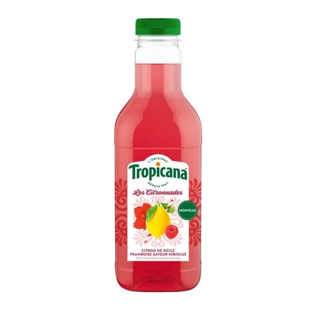 Tropicana citronnade framboise 90cl