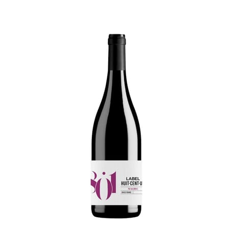 Vin de France Malbec Rouge Label 801 13,5% Vol. 75 cl