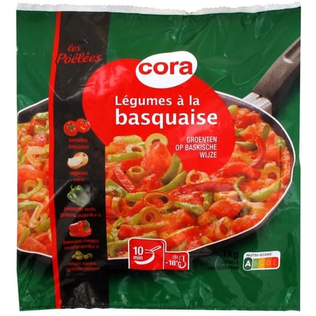Cora poêlée de légumes à la basquaise 1kg