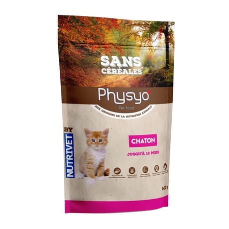 Physyo croquettes chaton au poulet 600g