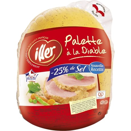 Palette à la diable -25%de sel 1kg Iller