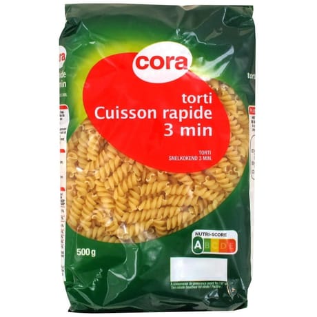 Cora torti cuisson rapide 500g