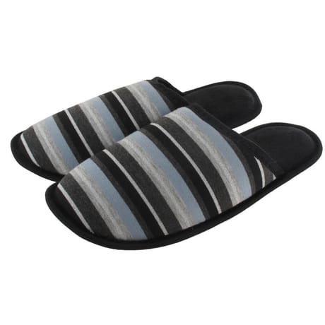 Mule fantaisie femme NOIR/GRIS RCT 41