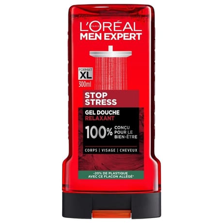 L'oréal paris men expert gel douche relaxant stop stress xl 300ml
