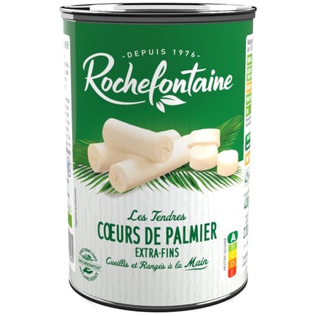 Rochefontaine coeurs de palmiers boite 1/2 400g