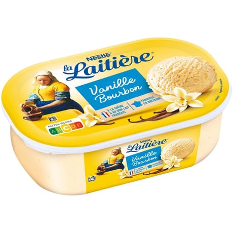 La laitière bac vanille bourbon 490g