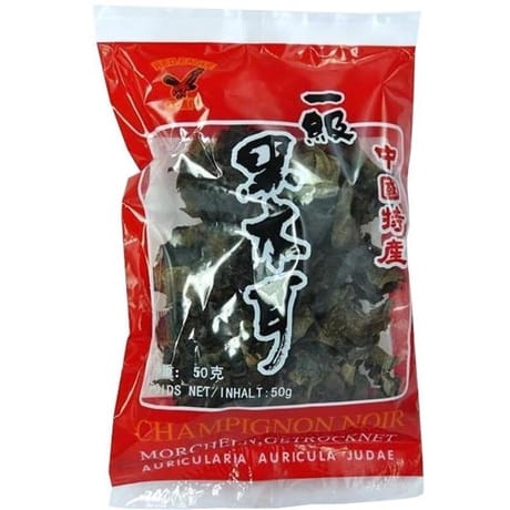 Red eagle champignons noirs secs 50g