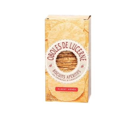 Albert Ménès oboles de Lucerne au fromage d'emmental 100g