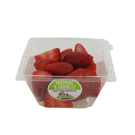 Fraises morceaux
