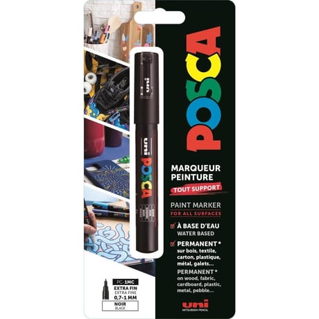 Posca pointe extra fine noir