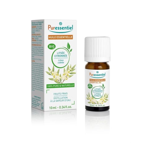 Puressentiel huile essentielle clitsee citron bio - 10ml