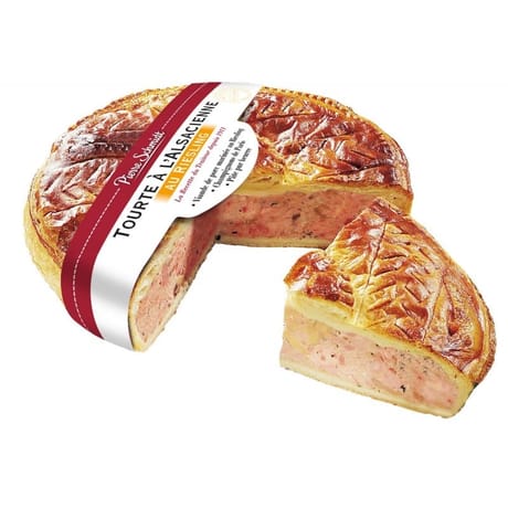 Tourte alsacienne au riesling