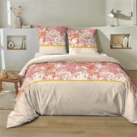 Parure housse de couette 240x220cm+2taies 63x63cm dear 51fils