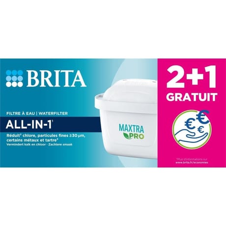 Brita pack 2+1 filtres à eau Maxtra Pro- All-In-One 1055361