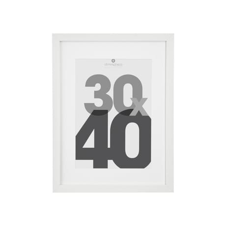 Cadre photo 30x40cm eva blanc
