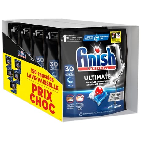 Finish ultimate 5 x30 prix choc