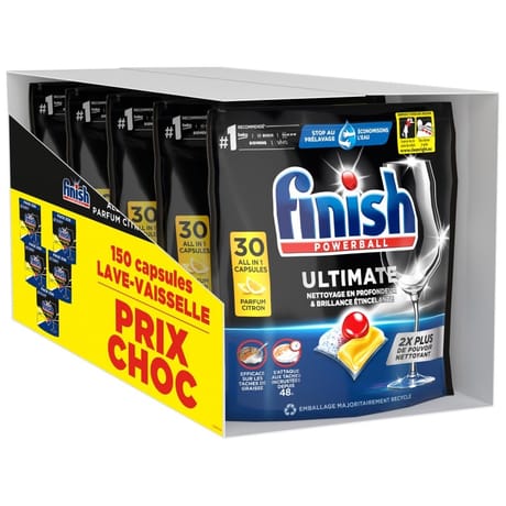 Finish ultimate citron 5x30 prix choc