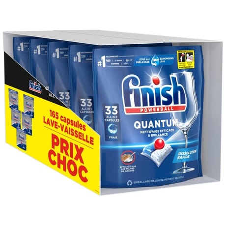 Finish quantum 5 x33 prix choc