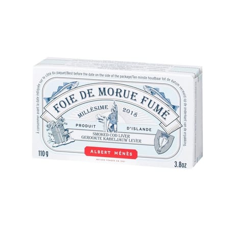 Albert Ménès foie de morue fumé 110g