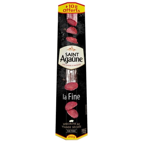 Saint Agaune La fine 200g +10g offerts