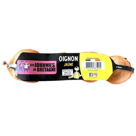 Ognion jaune tube 4 têtes