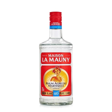 La mauny rhum blanc 70cl 40%vol