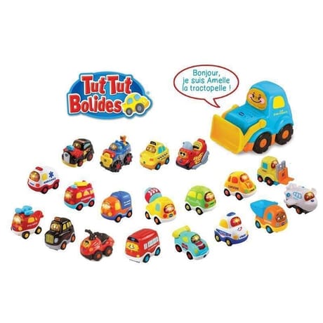 Tut tut bolides - véhicules assortis