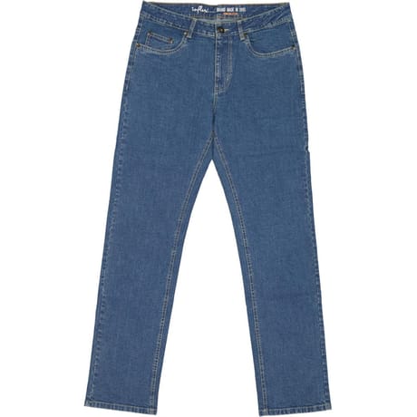 Jeans denim coupe confort zip DARKSTONE T48