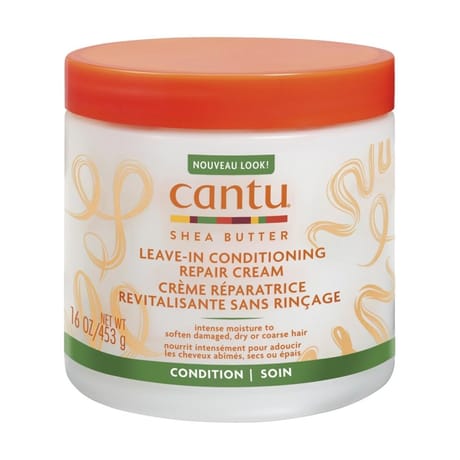 Cantu crème réparatrice revitalisante sans rinçage pour cheveux secs 453g